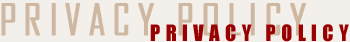 Storm Mountain Coffee Roasters Privacy Policy